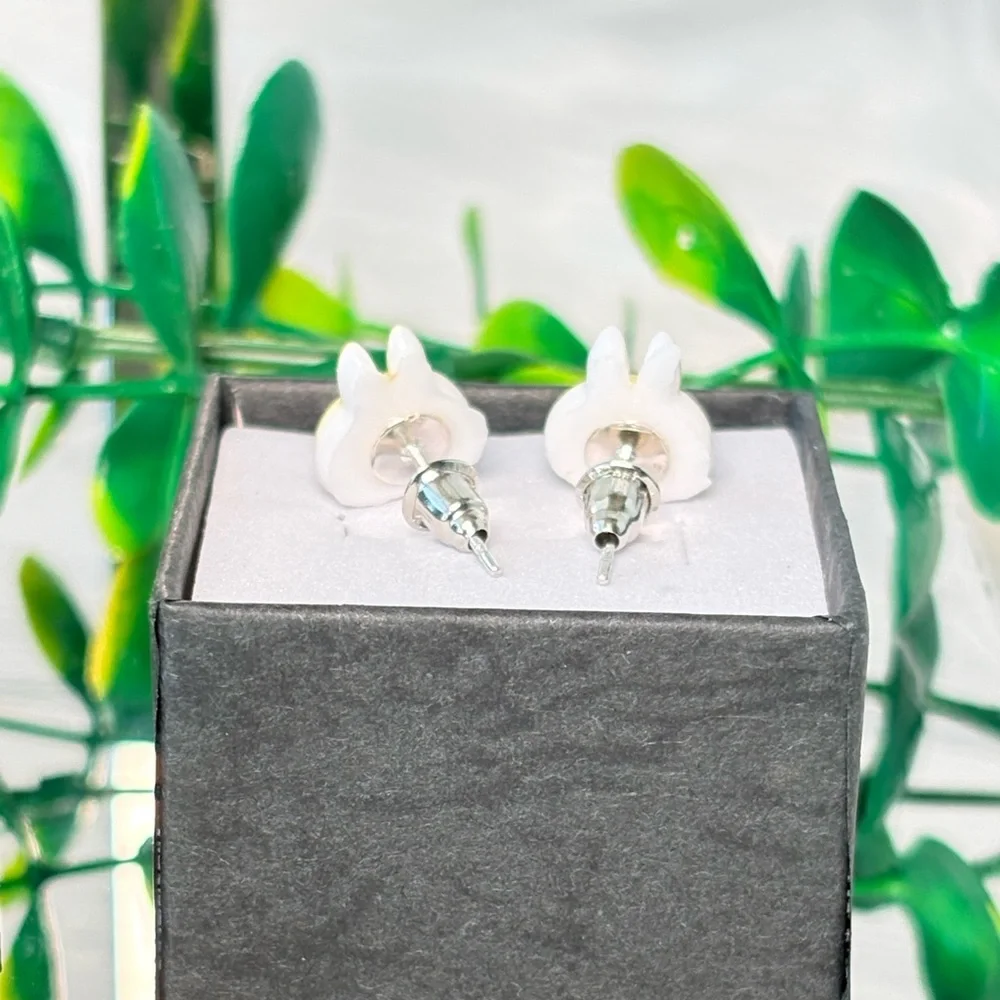Cute‎ Yellow Monster Character Stud Earrings
